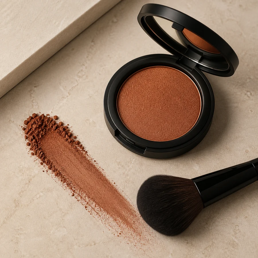 Nanzora terracotta makeup compact
